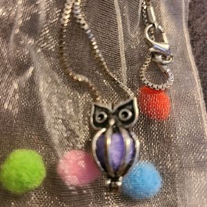 New Owl Scent Diffuser Necklace